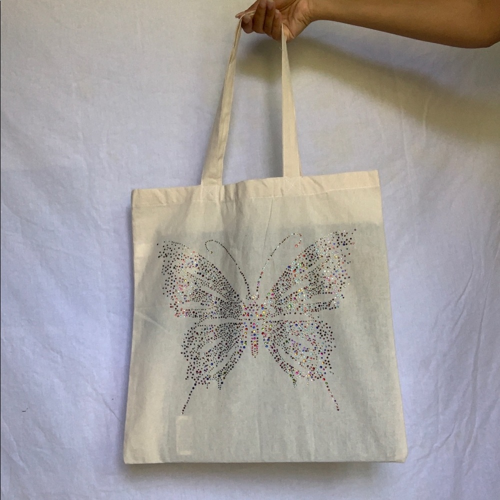 Rhinestone Tote Bag